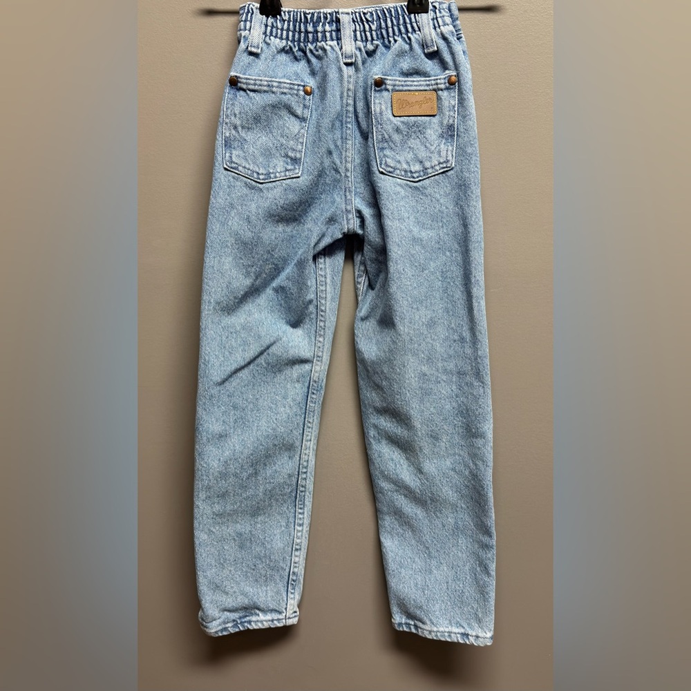 Wrangler Kid’s Jeans Elastic Waist, Snap Close 6 Regular